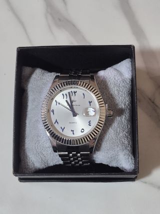 Reloj arabe PRESIDENT 40mm | Acero Inoxidable