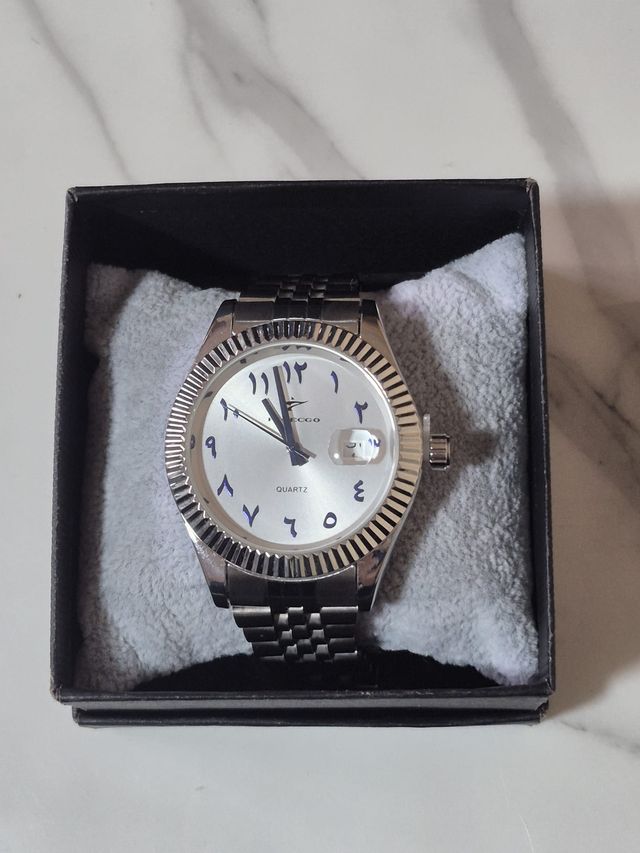 Orologio arabo PRESIDENT 40 mm | Acciaio inossidabile