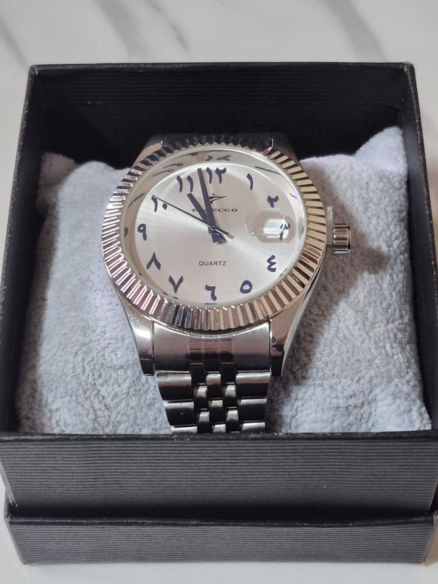 Orologio arabo PRESIDENT 40 mm | Acciaio inossidabile