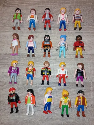 Lote 20 Figuras Playmobil Variadas