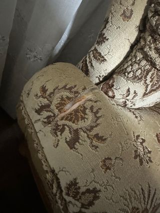 Sofá antiguo 3 plazas