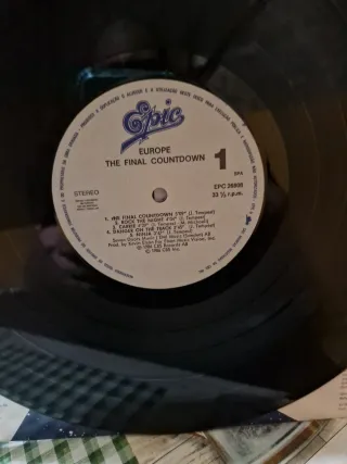 Vinilo Europe The Final Countdown