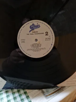 Vinilo Europe The Final Countdown