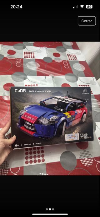 Lego 2008 Citroen C4 WRC con mando