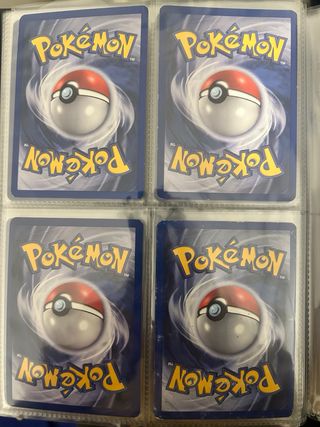 Lotto carte Pokémon vintage