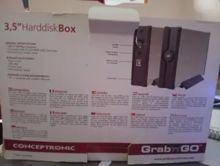 Disco Duro Externo Conceptronic