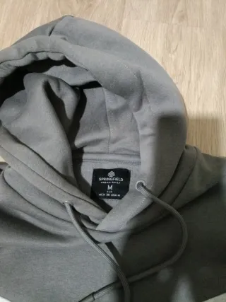 Sudadera Springfield Hombre Talla M Gris