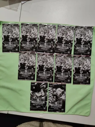 x11 Sobres Promo Dragon Ball Card Game Masters