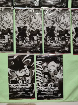 x11 Sobres Promo Dragon Ball Card Game Masters