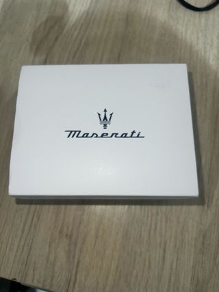 Reloj Maserati Nuevo Cuarzo Dorado Azul