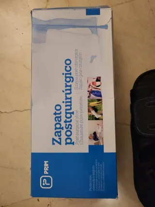 Zapato Postquirúrgico Prim Azul