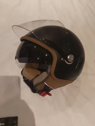 Casco Nexx SX60 Negro Camel