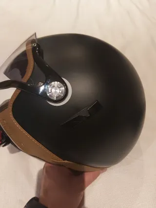 Casco Nexx SX60 Negro Camel