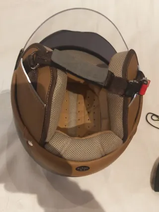 Casco Nexx SX60 Negro Camel