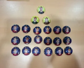 21 Placas Cava FCB Jugadores