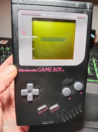 Nintendo Game Boy Negra original dmg01 1989