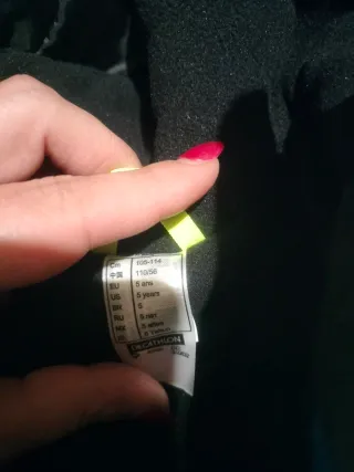 Conjunto Nieve Niño Wedze Azul/Negro