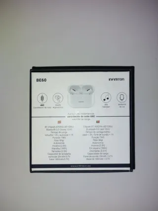 Auriculares INFINITON BE60 Blancos