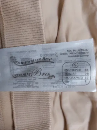 Sujetador Comfortisse Bra Beige