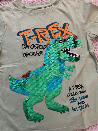 Lotto 5 magliette bimbo manica corta 4 anni