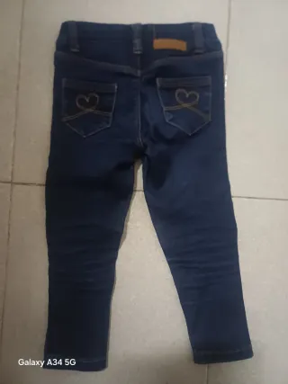 Pantaloni jeans bambina 3 anni