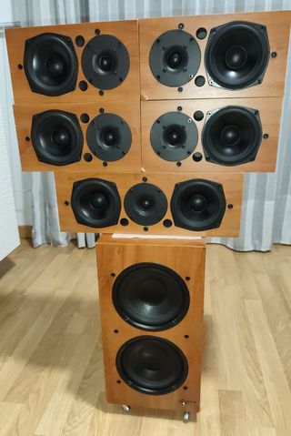 Home cinema 5.1 PROF. + amplificador Onkyo