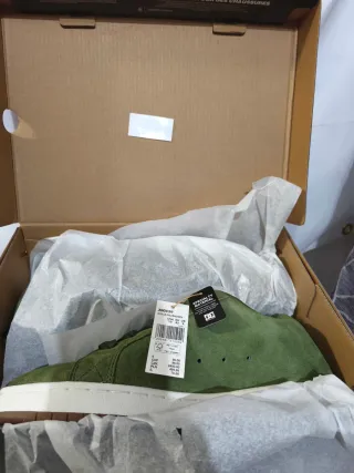 Tênis DC Shoes Verde e Marrom