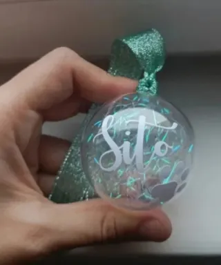 BOLA DE NAVIDAD PERSONALIZADA