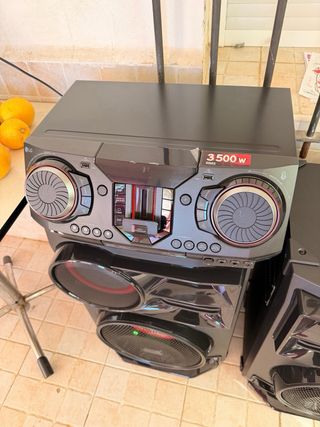 Equipo Sonido LG CL98 3500W RMS Fiesta