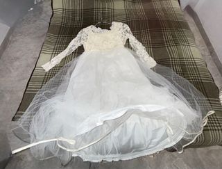 Vestido de Novia Encaje y Tul
