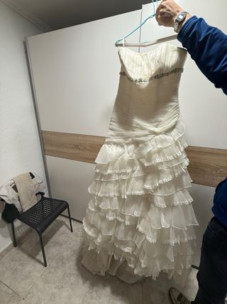 Vestido de Novia Encaje y Tul