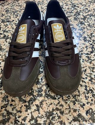 Sapatilhas Adidas Samba Castanhas Tamanho 36