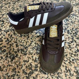 Sapatilhas Adidas Samba Castanhas Tamanho 36