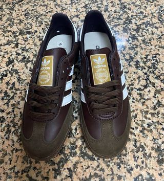 Sapatilhas Adidas Samba Castanhas Tamanho 36