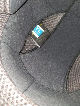 Casco Motocross Infantil Naranja