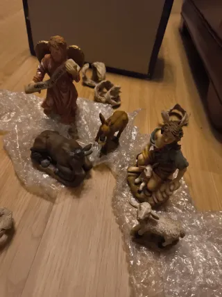 Figuras Portal de Belén 11 piezas grandes (18cm)