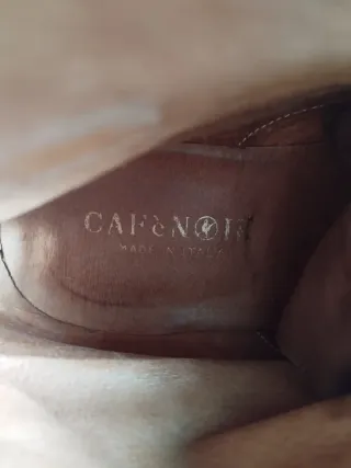 Scarpe uomo alte marroni