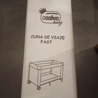 Cuna de viaje plegable Asalvo baby