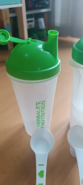 Pack 2 Vasos Herbalife + 3 cucharas