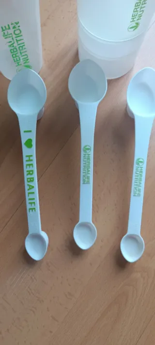 Pack 2 Vasos Herbalife + 3 cucharas