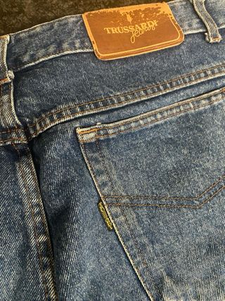 Jeans Trussardi Uomo Taglia 38 Blu