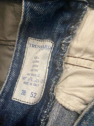 Jeans Trussardi Uomo Taglia 38 Blu
