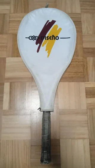 Raqueta de tenis vintage Diseño