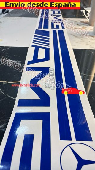 2x Vinilos Laterales Mercedes AMG