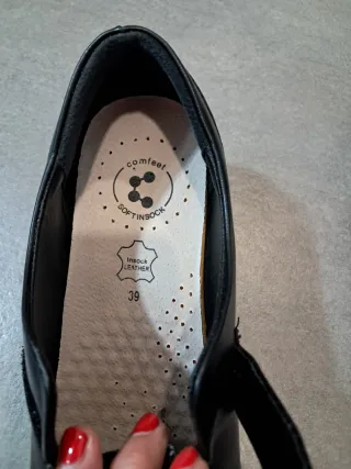 Zapatos señora negros T.39