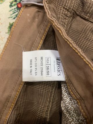 Pantaloni Marlboro Classics Marrone