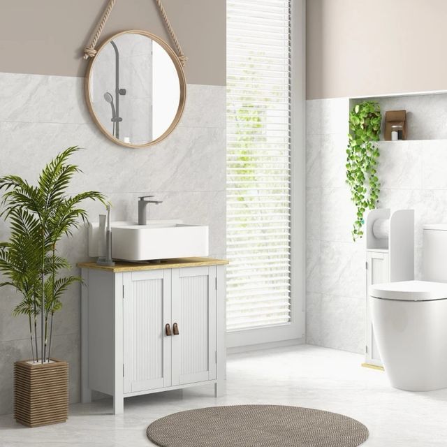 Mueble bajo lavabo madera