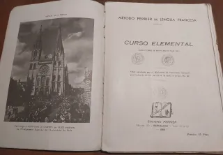Libros "Lengua Francesa" 2° y 5° curso 1959 y 1960