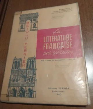 Libros "Lengua Francesa" 2° y 5° curso 1959 y 1960