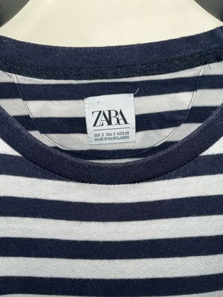 Camiseta Zara Rayas Talla S